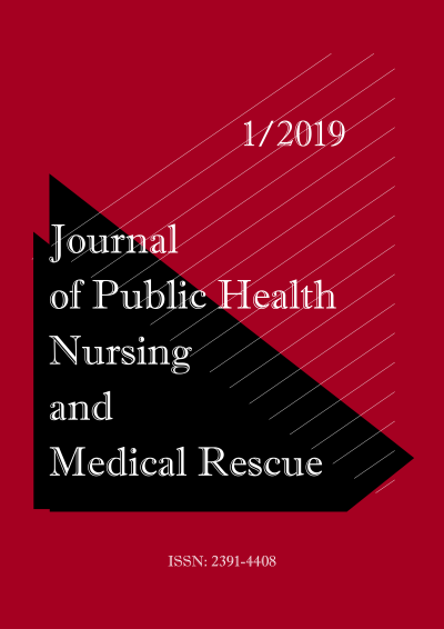 					View Vol 1 (2019): No 1 (2019): JOURNAL OF PUBLIC HEALTH, NURSING AND MEDICAL RESCUE
				